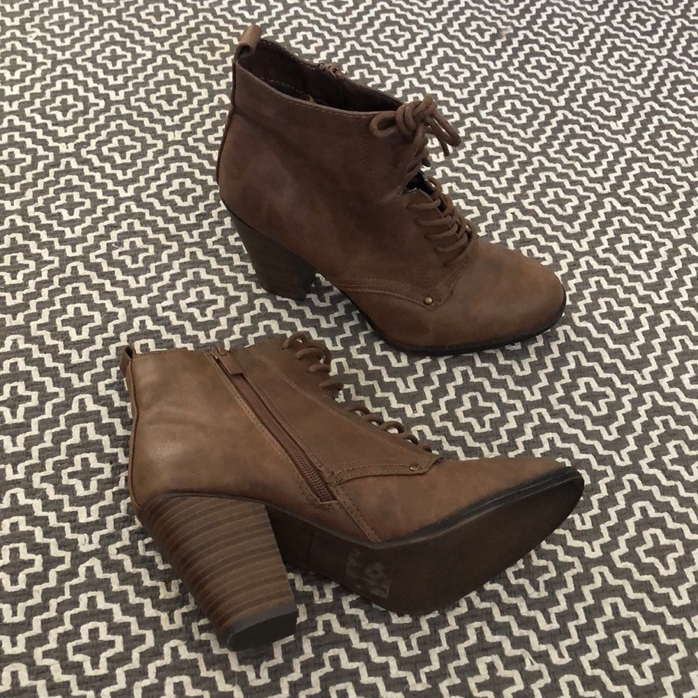 Lace up Booties